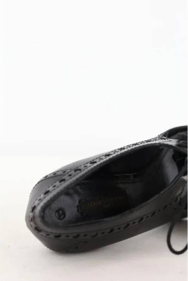 Louis Vuitton Vintage Pre-owned Leather heels Black Dames