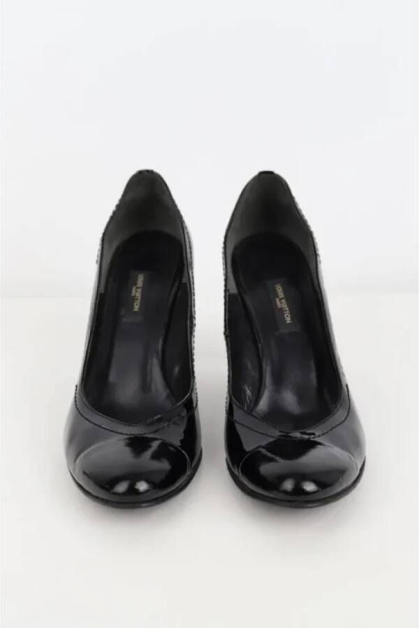 Louis Vuitton Vintage Pre-owned Leather heels Black Dames