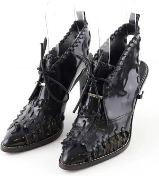 Louis Vuitton Vintage Pre-owned Leather heels Black Dames