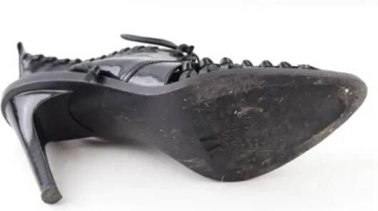 Louis Vuitton Vintage Pre-owned Leather heels Black Dames