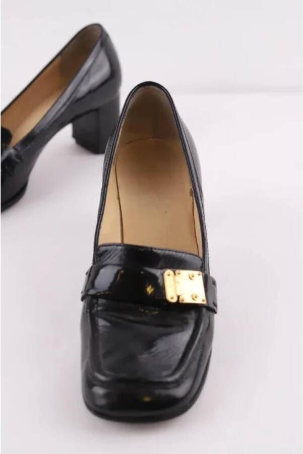 Louis Vuitton Vintage Pre-owned Leather heels Black Dames