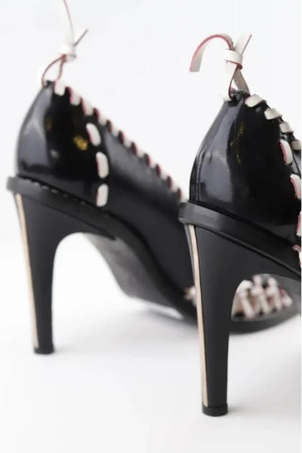 Louis Vuitton Vintage Pre-owned Leather heels Black Dames