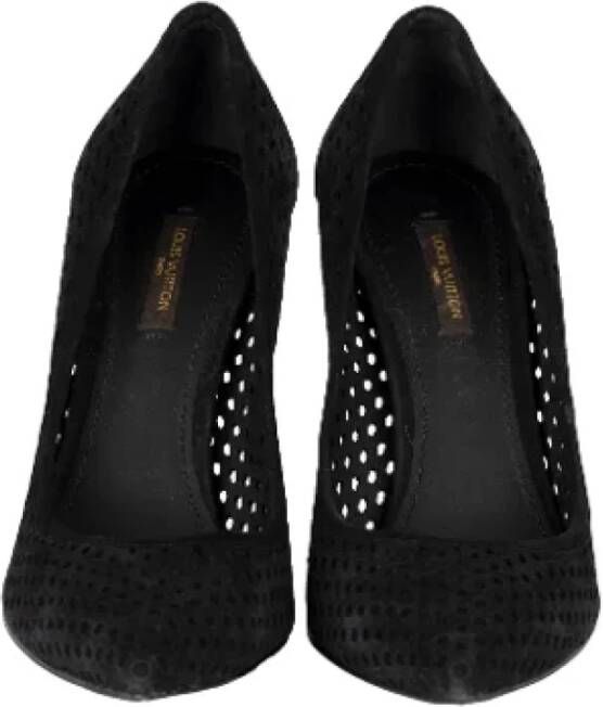 Louis Vuitton Vintage Pre-owned Leather heels Black Dames