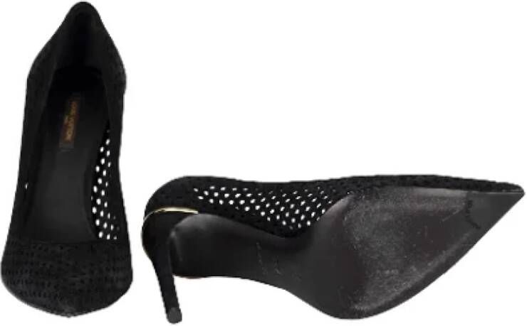 Louis Vuitton Vintage Pre-owned Leather heels Black Dames