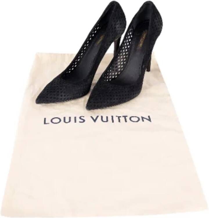 Louis Vuitton Vintage Pre-owned Leather heels Black Dames
