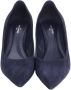 Louis Vuitton Vintage Pre-owned Leather heels Blue Dames - Thumbnail 2