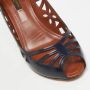 Louis Vuitton Vintage Pre-owned Leather heels Blue Dames - Thumbnail 7