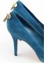 Louis Vuitton Vintage Pre-owned Leather heels Blue Dames - Thumbnail 3