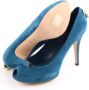 Louis Vuitton Vintage Pre-owned Leather heels Blue Dames - Thumbnail 5