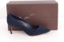 Louis Vuitton Vintage Pre-owned Leather heels Blue Dames - Thumbnail 5