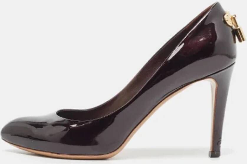 Louis Vuitton Vintage Pre-owned Leather heels Brown Dames