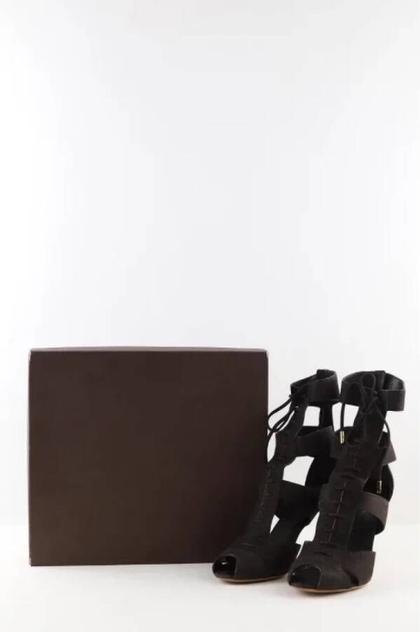 Louis Vuitton Vintage Pre-owned Leather heels Brown Dames