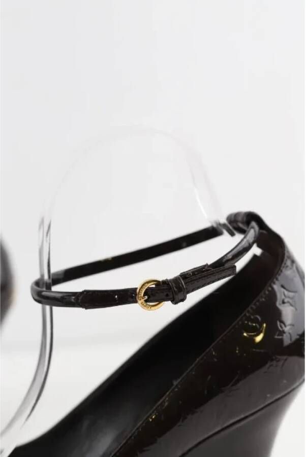 Louis Vuitton Vintage Pre-owned Leather heels Brown Dames