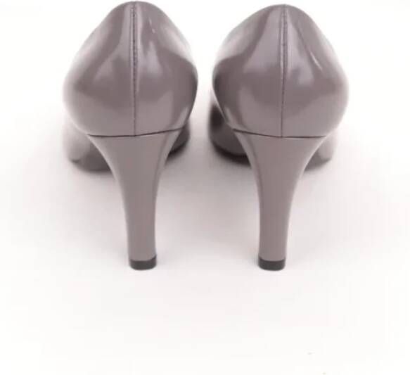 Louis Vuitton Vintage Pre-owned Leather heels Gray Dames