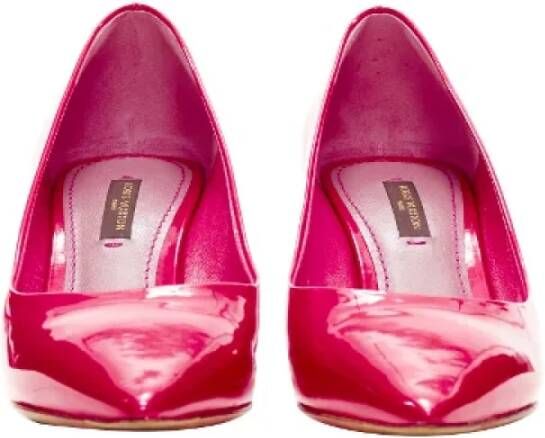 Louis Vuitton Vintage Pre-owned Leather heels Pink Dames