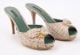 Louis Vuitton Vintage Pre-owned Leather sandals Beige Dames - Thumbnail 2