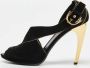 Louis Vuitton Vintage Pre-owned Leather sandals Black Dames - Thumbnail 2