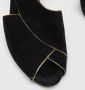 Louis Vuitton Vintage Pre-owned Leather sandals Black Dames - Thumbnail 7
