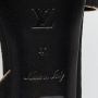 Louis Vuitton Vintage Pre-owned Leather sandals Black Dames - Thumbnail 8