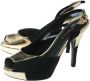 Louis Vuitton Vintage Pre-owned Leather sandals Black Dames - Thumbnail 3