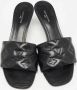 Louis Vuitton Vintage Pre-owned Leather sandals Black Dames - Thumbnail 3