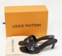 Louis Vuitton Vintage Pre-owned Leather sandals Black Dames - Thumbnail 9