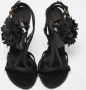 Louis Vuitton Vintage Pre-owned Leather sandals Black Dames - Thumbnail 3