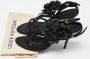 Louis Vuitton Vintage Pre-owned Leather sandals Black Dames - Thumbnail 9