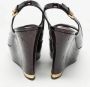 Louis Vuitton Vintage Pre-owned Leather sandals Black Dames - Thumbnail 5
