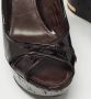 Louis Vuitton Vintage Pre-owned Leather sandals Black Dames - Thumbnail 7
