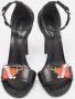 Louis Vuitton Vintage Pre-owned Leather sandals Black Dames - Thumbnail 3