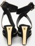 Louis Vuitton Vintage Pre-owned Leather sandals Black Dames - Thumbnail 5