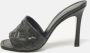 Louis Vuitton Vintage Pre-owned Leather sandals Black Dames - Thumbnail 2