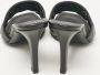 Louis Vuitton Vintage Pre-owned Leather sandals Black Dames - Thumbnail 5