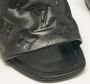 Louis Vuitton Vintage Pre-owned Leather sandals Black Dames - Thumbnail 7