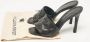 Louis Vuitton Vintage Pre-owned Leather sandals Black Dames - Thumbnail 9