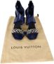 Louis Vuitton Vintage Pre-owned Leather sandals Blue Dames - Thumbnail 4