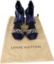 Louis Vuitton Vintage Pre-owned Leather sandals Blue Dames - Thumbnail 5