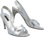 Louis Vuitton Vintage Pre-owned Leather sandals Gray Dames - Thumbnail 7