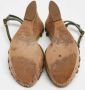 Louis Vuitton Vintage Pre-owned Leather sandals Green Dames - Thumbnail 6