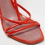 Louis Vuitton Vintage Pre-owned Leather sandals Orange Dames - Thumbnail 7