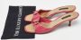 Louis Vuitton Vintage Pre-owned Leather sandals Pink Dames - Thumbnail 9