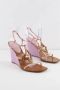 Louis Vuitton Vintage Pre-owned Leather sandals Purple Dames - Thumbnail 3
