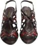 Louis Vuitton Vintage Pre-owned Leather sandals Red Dames - Thumbnail 3