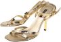 Louis Vuitton Vintage Pre-owned Leather sandals Yellow Dames - Thumbnail 3