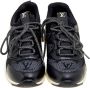 Louis Vuitton Vintage Pre-owned Leather sneakers Black Dames - Thumbnail 2