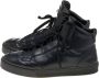 Louis Vuitton Vintage Pre-owned Leather sneakers Black Dames - Thumbnail 3