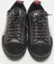 Louis Vuitton Vintage Pre-owned Leather sneakers Black Dames - Thumbnail 3