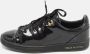 Louis Vuitton Vintage Pre-owned Leather sneakers Black Dames - Thumbnail 2