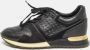 Louis Vuitton Vintage Pre-owned Leather sneakers Black Dames - Thumbnail 2